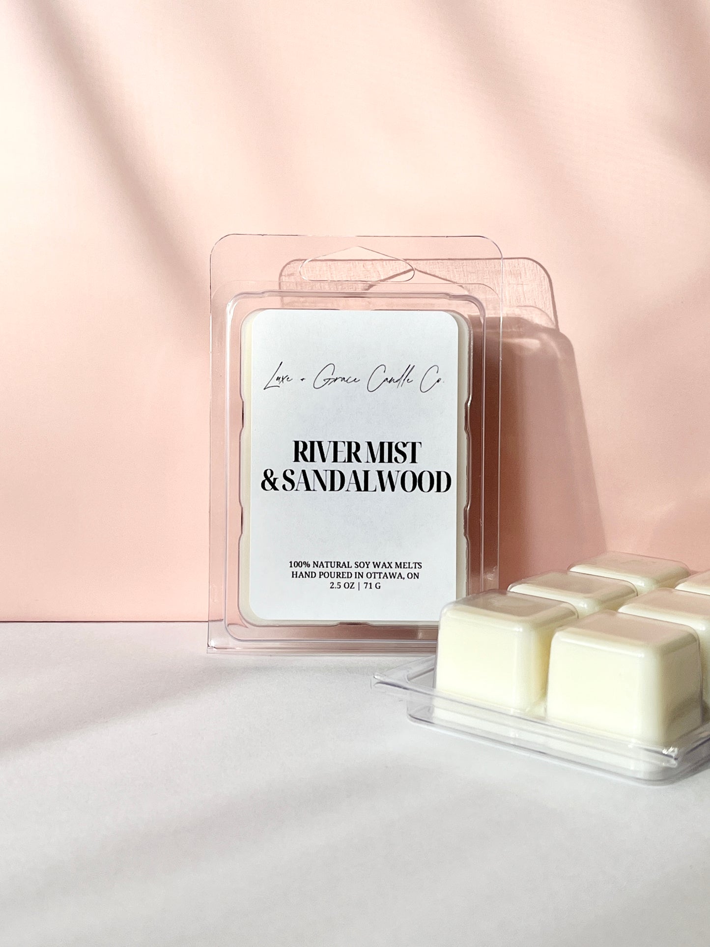 River Mist & Sandalwood - Soy wax melts