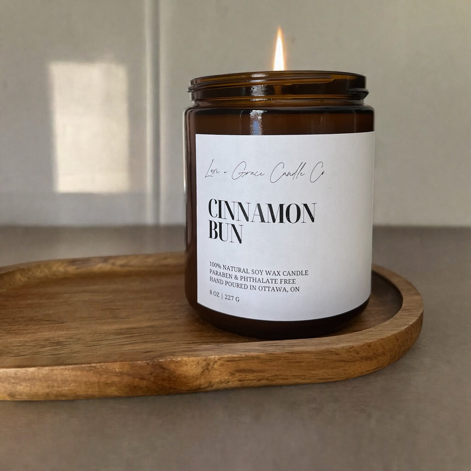 soy wax candle