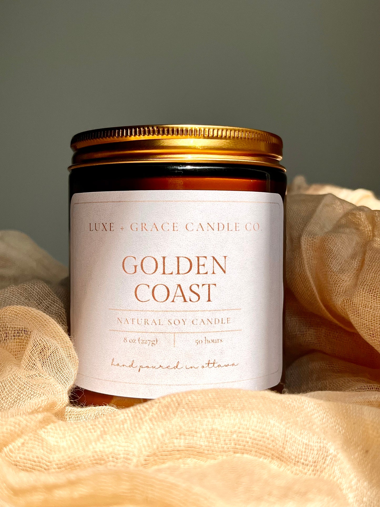 Golden Coast - Soy wax candle