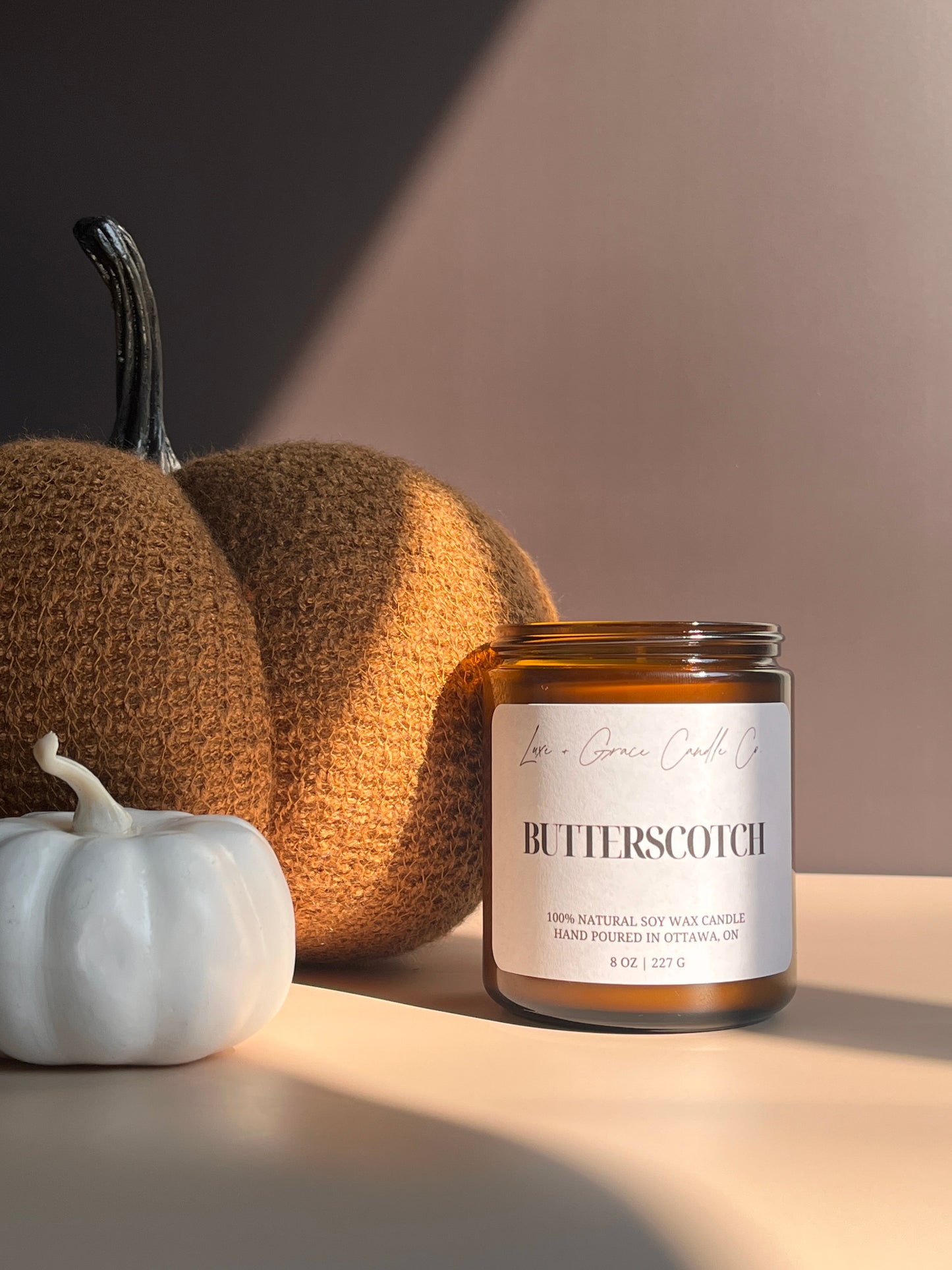 Butterscotch - Soy wax candle
