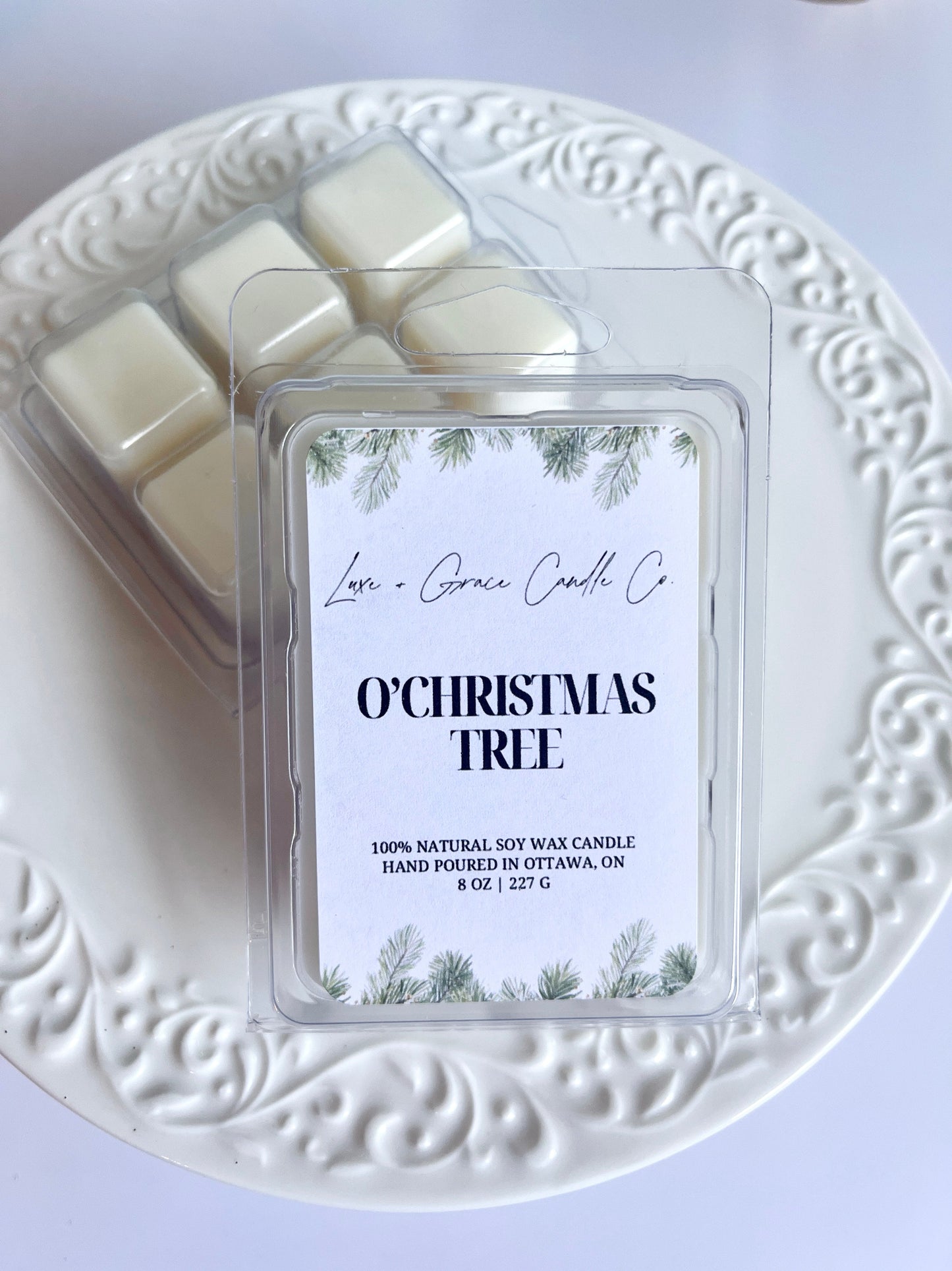 O'Christmas Tree - Soy wax melts Luxe + Grace Candle Co.