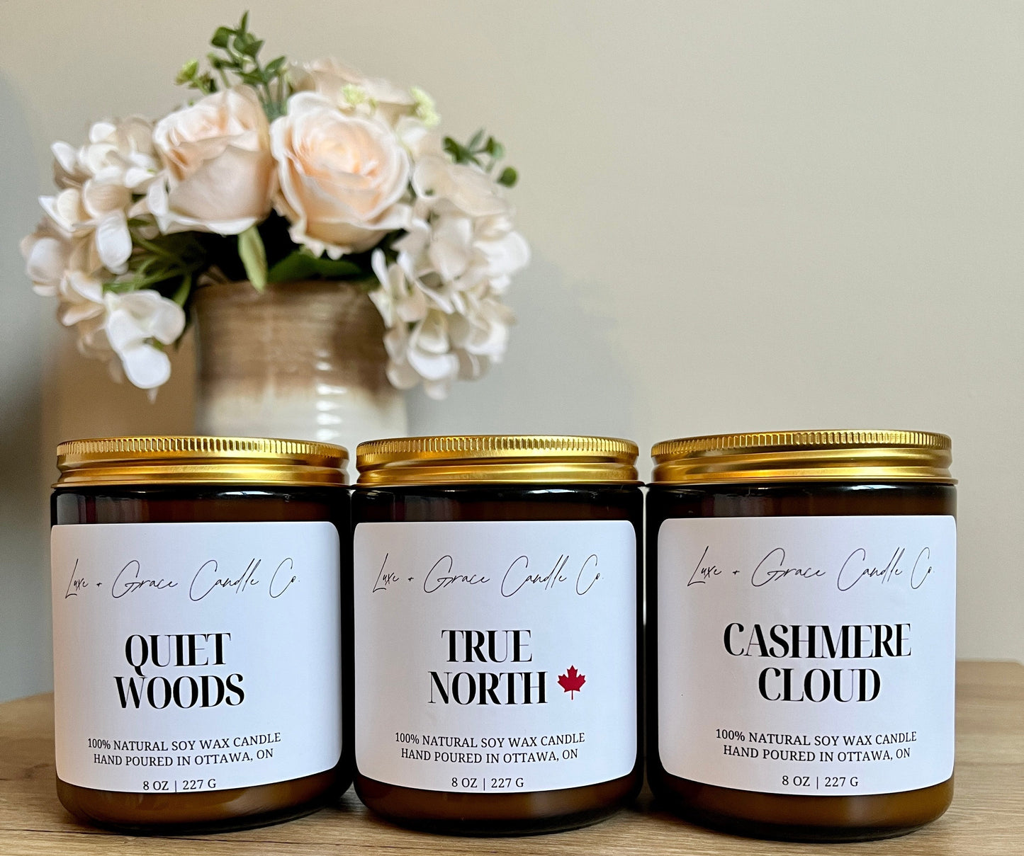 True North - Warmth & Identity - Soy Wax Candle Luxe + Grace Candle Co.