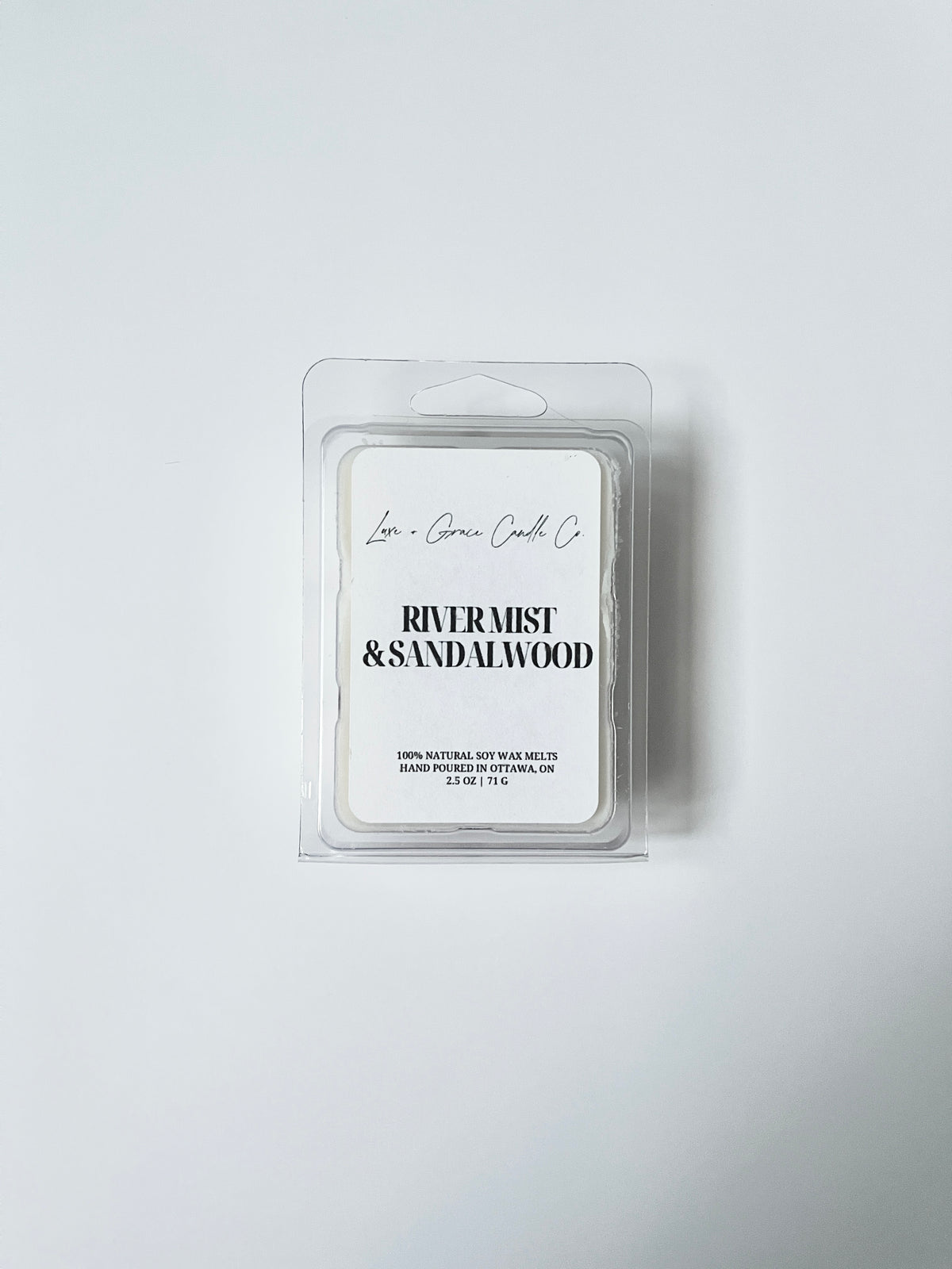 River Mist & Sandalwood - Soy wax melts