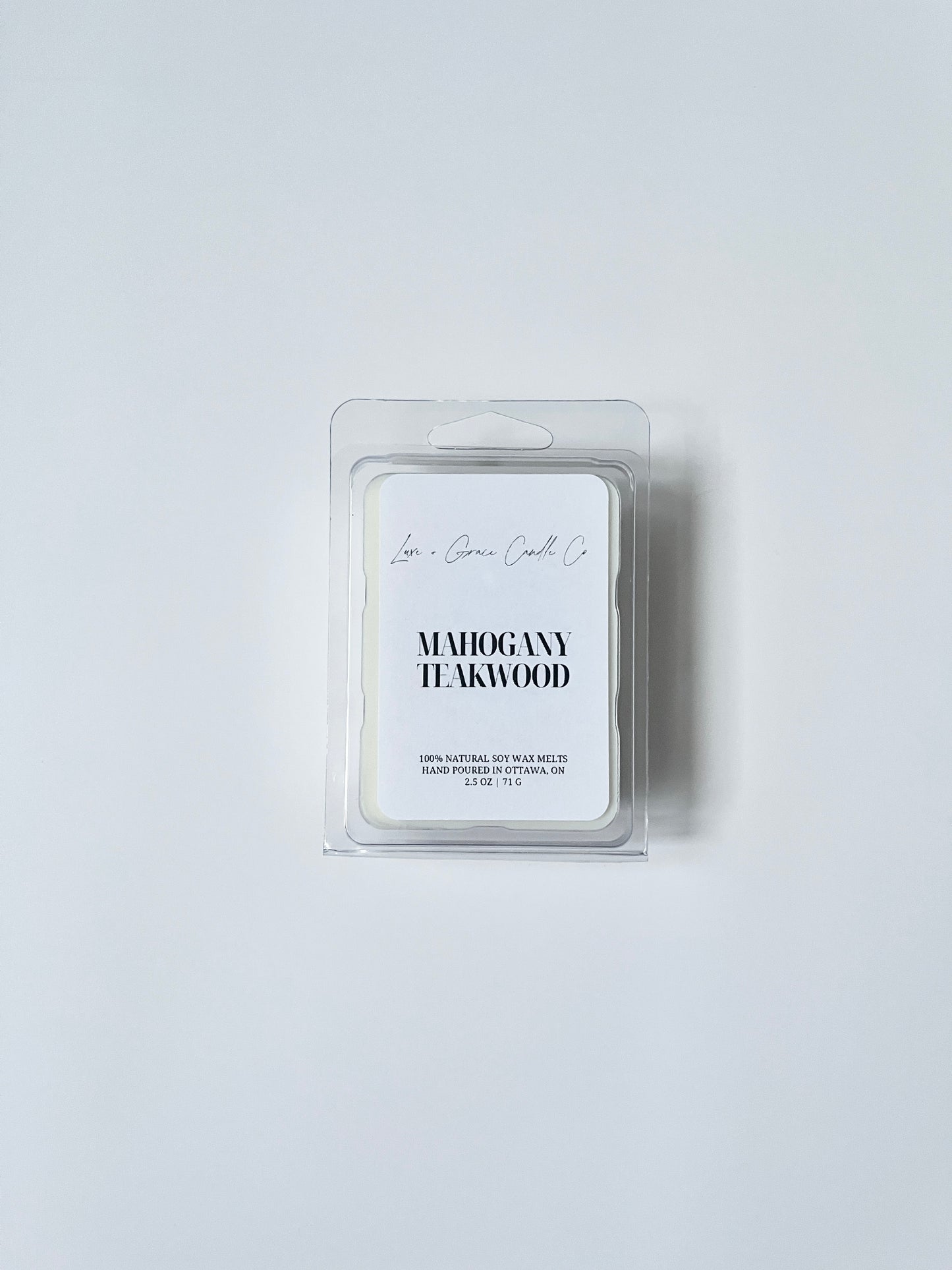 Mahogany Teakwood - Soy wax melts