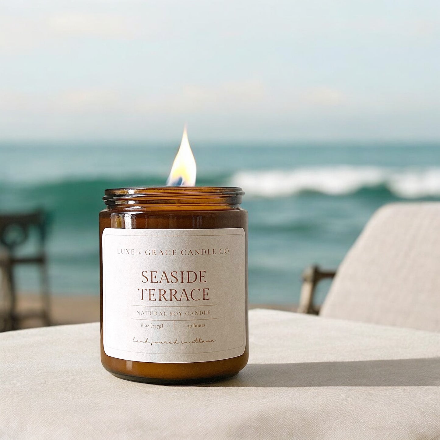 Seaside Terrace - Soy wax candle