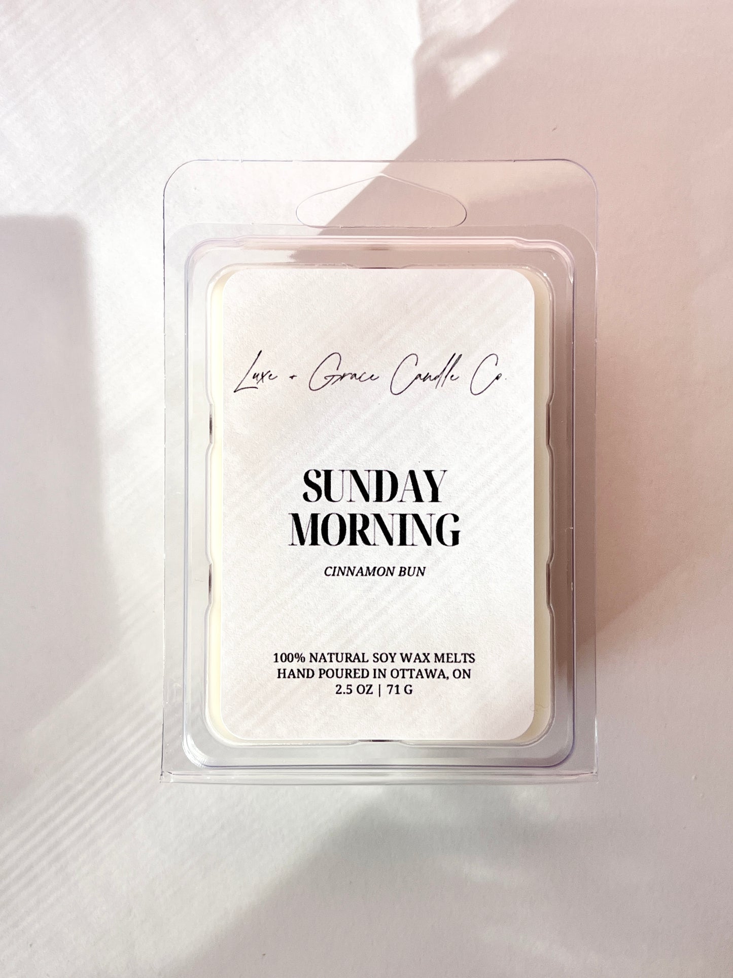 Sunday Morning - Cinnamon Bun - Soy wax melts