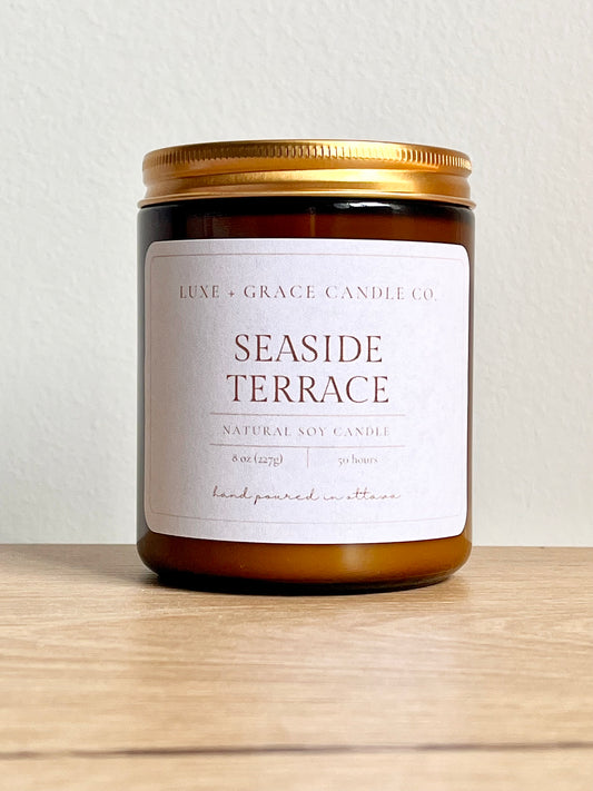 Seaside Terrace - Soy wax candle