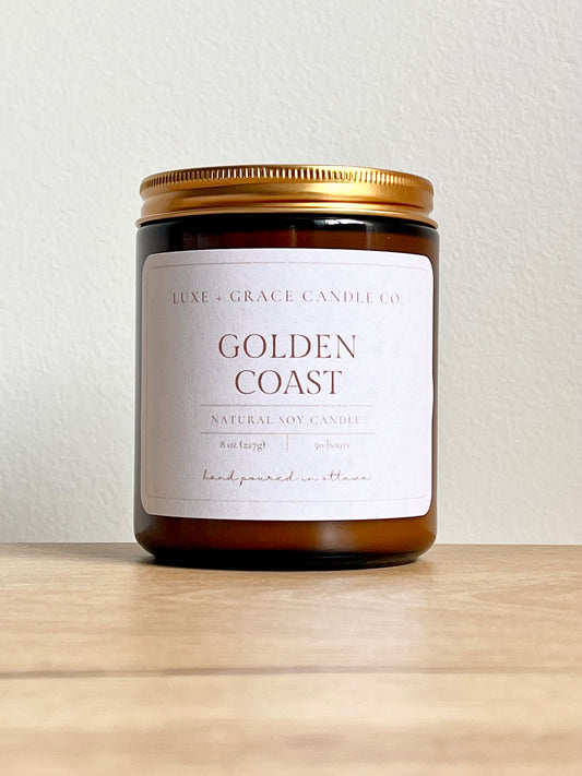 Golden Coast - Soy wax candle