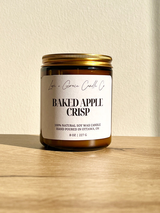Baked Apple Crisp - Soy wax candle