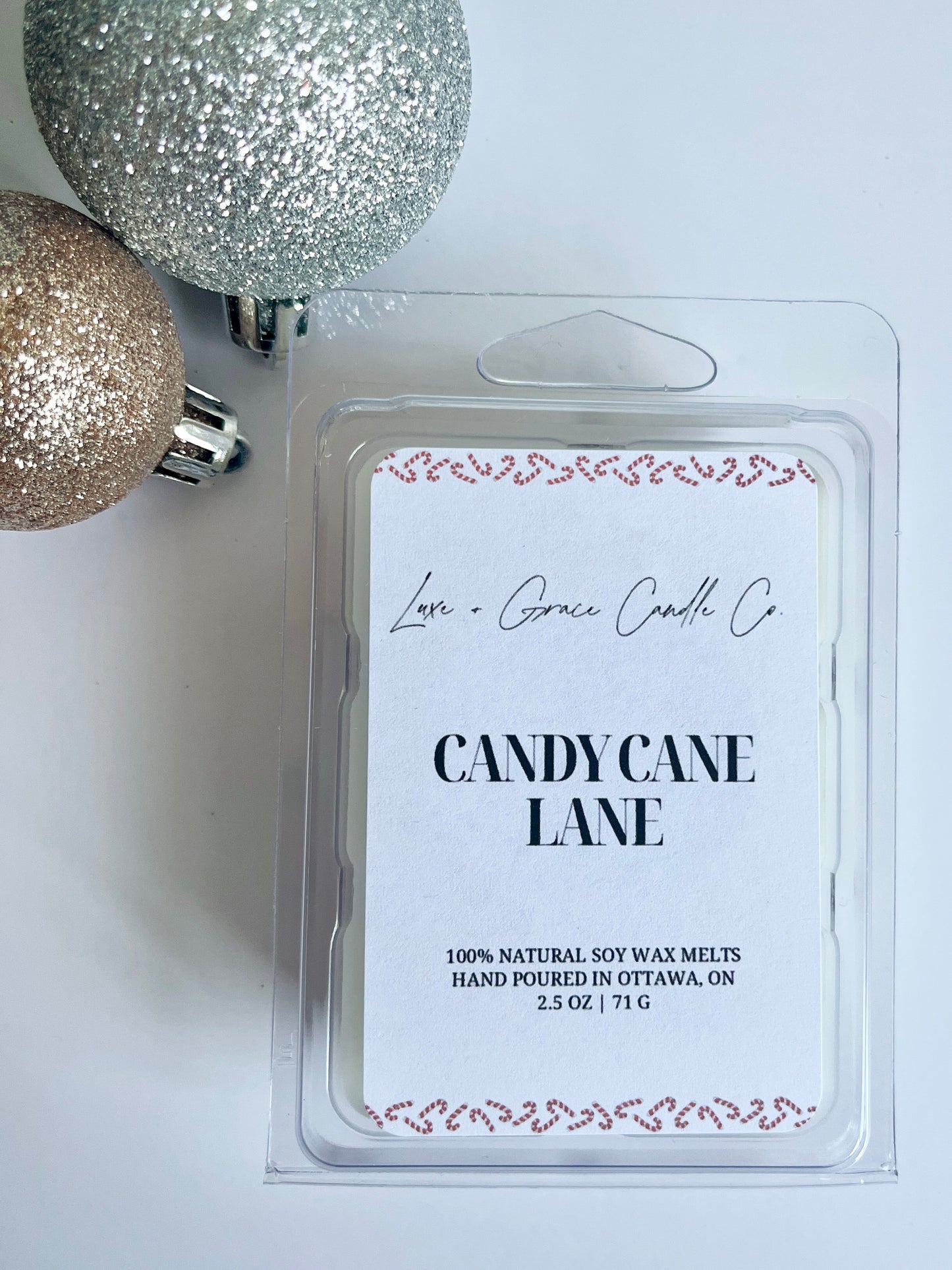 Candy Cane Lane - Soy wax melts