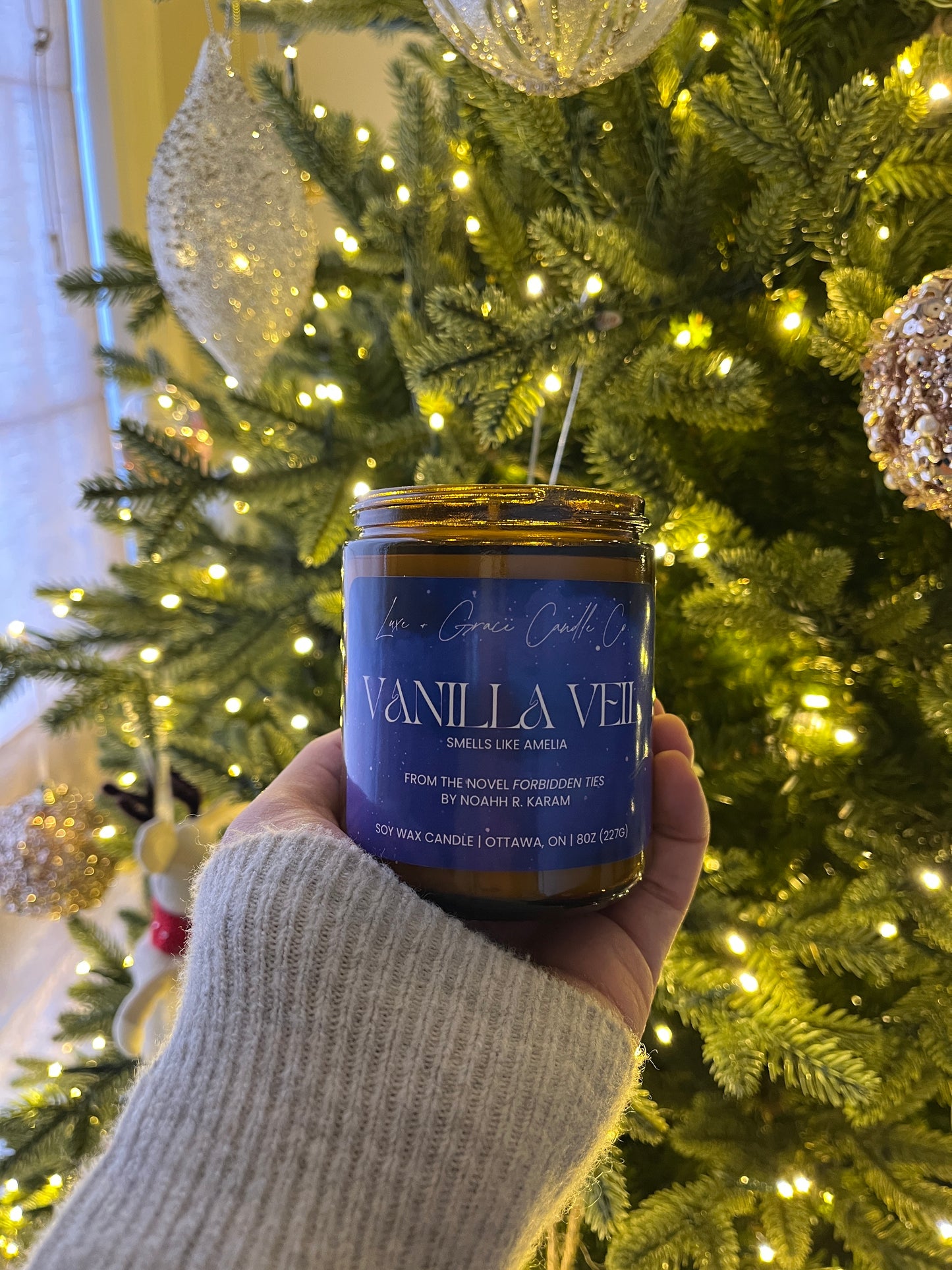 Vanilla Veil - Soy wax candle