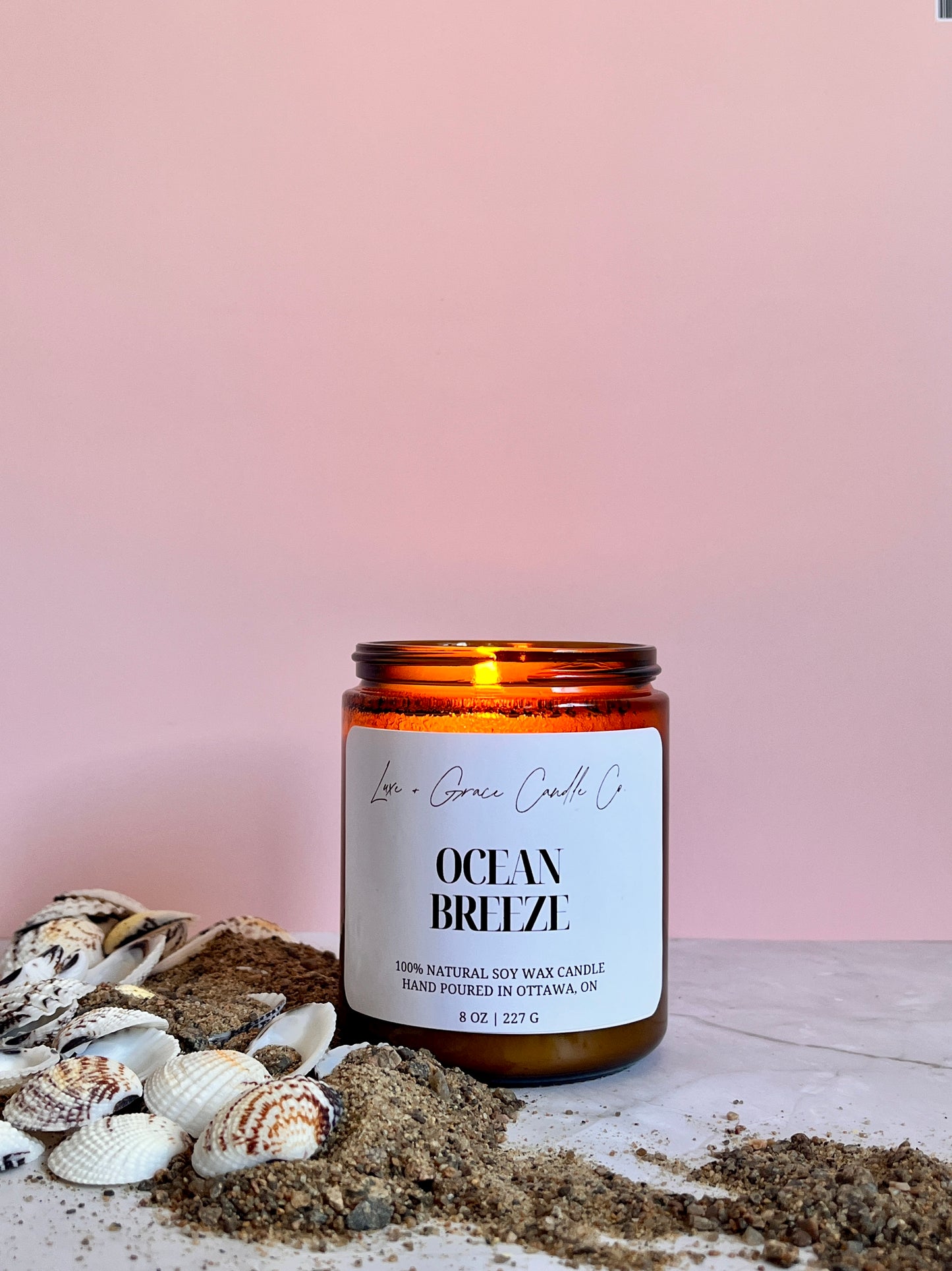 Ocean Breeze - Soy Wax Candle