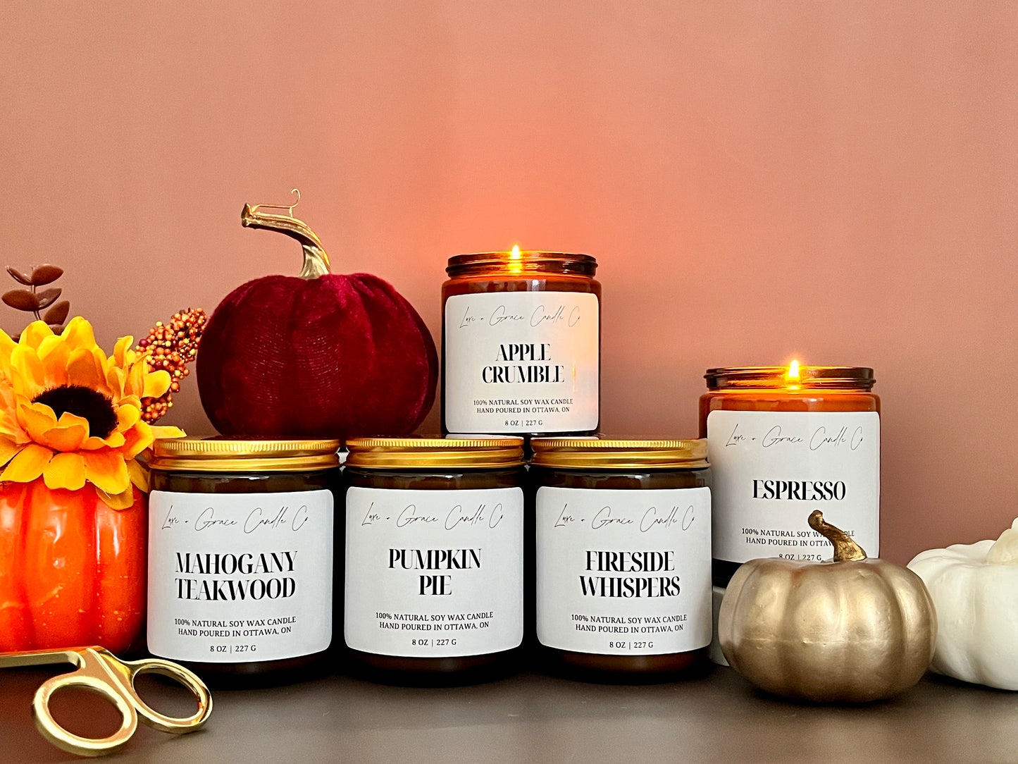Fireside Whispers - Soy Wax Candle