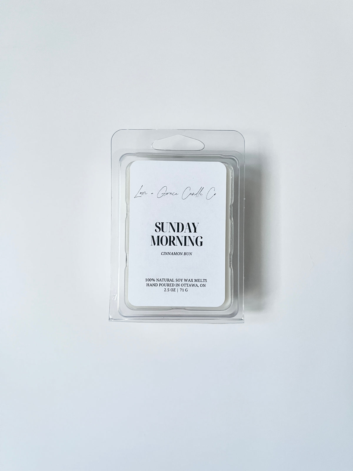 Sunday Morning - Cinnamon Bun - Soy wax melts