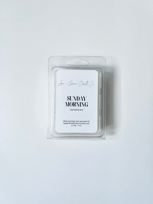 Sunday Morning - Cinnamon Bun - Soy wax melts