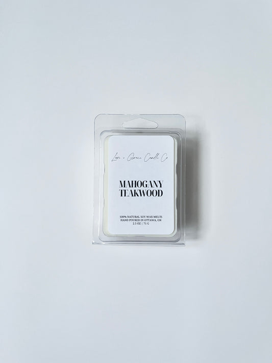 Mahogany Teakwood - Soy wax melts