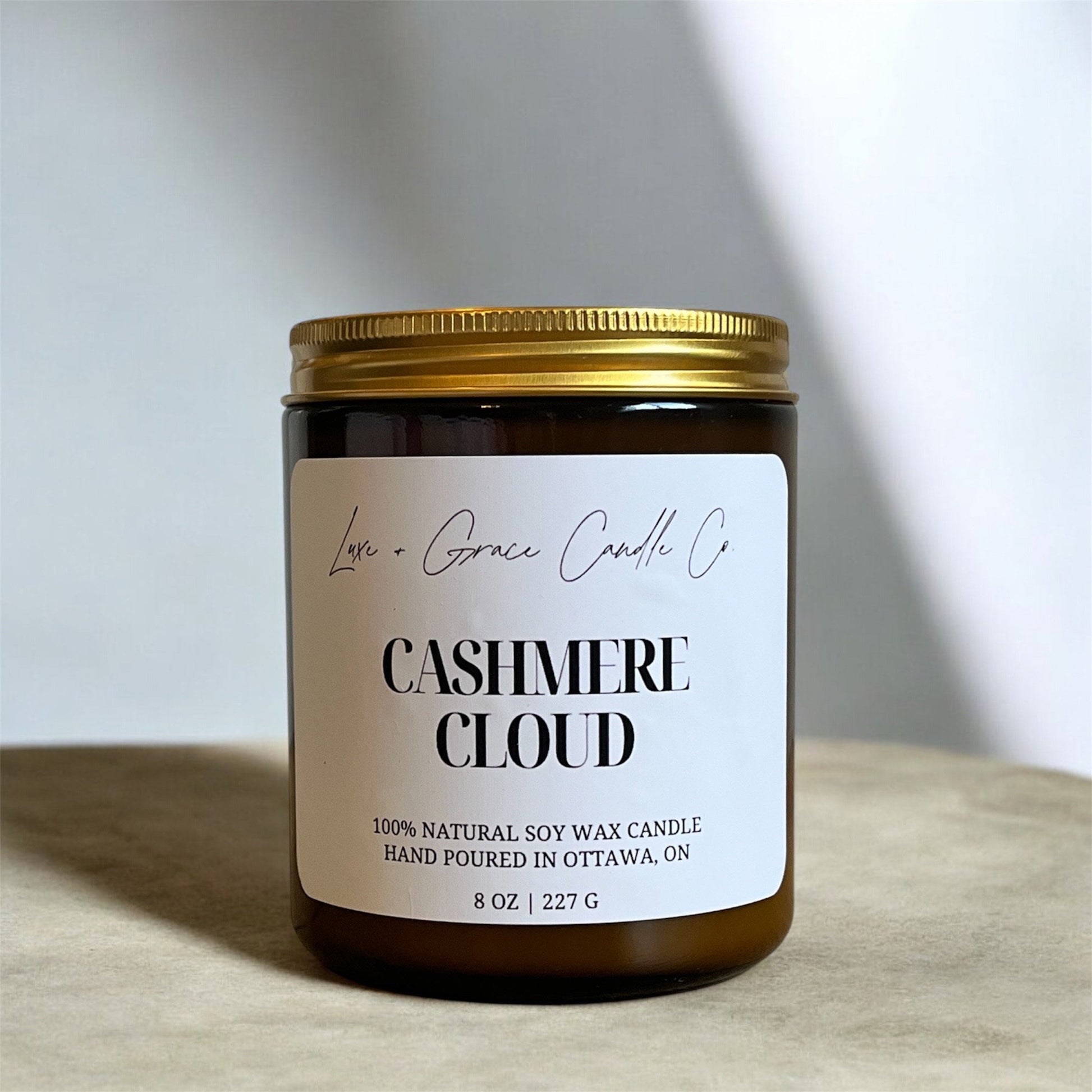 Cashmere Cloud - Comfort - Soy Wax Candle Luxe + Grace Candle Co.