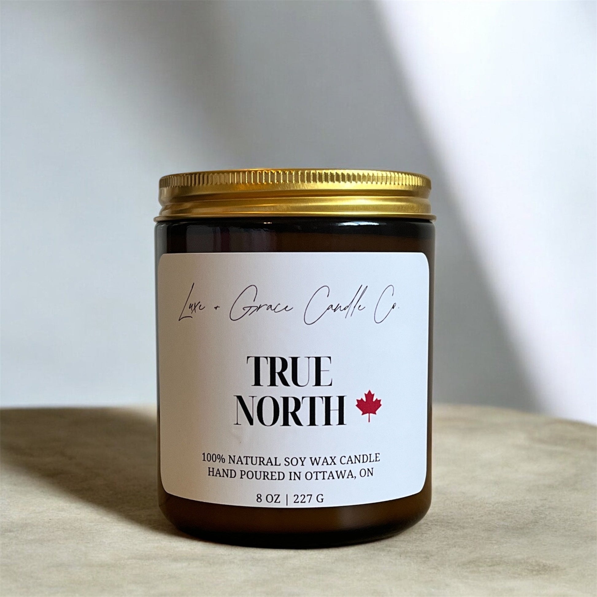 True North - Warmth & Identity - Soy Wax Candle Luxe + Grace Candle Co.