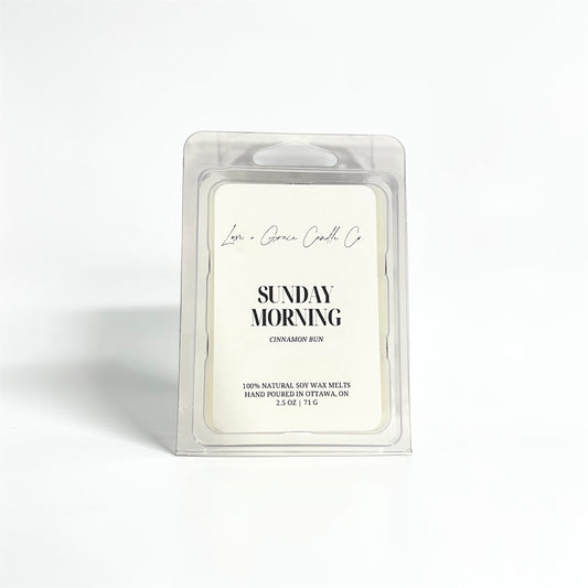 Sunday Morning - Cinnamon Bun - Soy wax melts